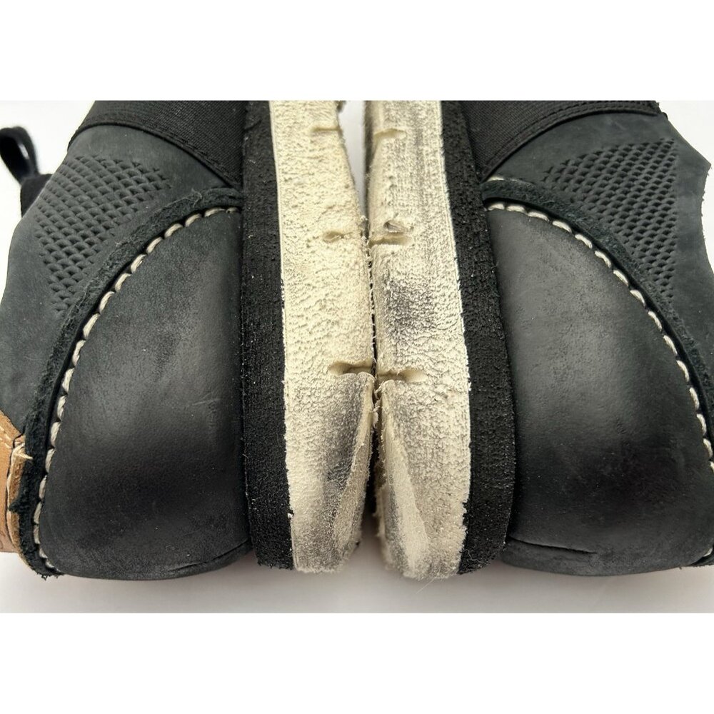 OTBT Stardust Sneaker Leather Black Womens Size 10M Athletic Shoes Lace-up - Picture 10 of 11